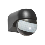 LED PIR judesio daviklis OPTONICA, juodas, IP54
