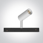 6W LED &scaron;viestuvas į magnetines sistemas MINI/MIDI/MAXI/P&P, baltas, 3000/4000K, 48V, 38&deg;, DALI, 42108L/W/V