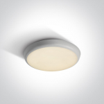 12W LED plafonas, baltas, 3000/4000/5000K, IP54, su 3h avariniu moduliu, 67366E/W/V