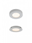 3W LED įleidžiamas/pavir&scaron;inis &scaron;viestuvas MT 142 LED, sidabro sp., 4000K
