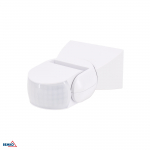 Pavir&scaron;inis judesio daviklis, baltas, IP65, max 1200W, 180&deg;, max 12m