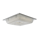 40W LED lubinis &scaron;viestuvas MERCER, chromo sp., 3000K