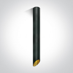 Pavir&scaron;inis &scaron;viestuvas, GU10, juodos/aukso sp.