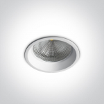 7W LED įleidžiamas &scaron;viestuvas, baltas, 4000K