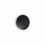12W LED sieninis fasado &scaron;viestuvas PUNTO, juodas, 3000K, IP54