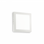 18W sieninis &scaron;viestuvas UNIVERSAL, 3000K, baltas