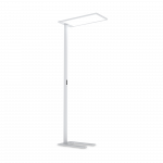 76W LED pastatomas &scaron;viestuvas COMFORT, baltas, 3000K, dimeriuojamas, su judesio/&scaron;viesos davikliu