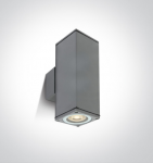 Sieninis lauko &scaron;viestuvas, GU10, pilkas, IP54