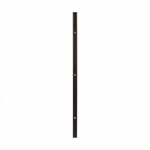 Magnetinių sistemų pavir&scaron;inis bėgelis ULTRA THIN, juodas, 1m