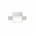 Įleidžiamas &scaron;viestuvas 1 lemputės SAMBA ROUND, GU10, baltas