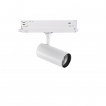 8W LED akcentinis &scaron;viestuvas į 3 fazių bėgelį FOX, baltas, 3000K, dimeriuojamas