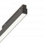 13W LED linijinis &scaron;viestuvas į magnetines sistemas EGO, juodas, 3000K, dimeriuojamas