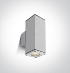 Sieninis lauko &scaron;viestuvas, GU10, baltas, IP54