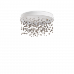 55W LED pakabinamas &scaron;viestuvas ARMONY, baltas, 3000K, dimeriuojamas