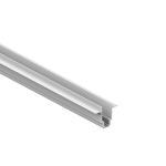 3 fazių užglaistomas magnetinis bėgelis OPTONICA R35B, baltas, 1m