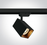 Trifazis akcentinis &scaron;viestuvas DARK LIGHT, GU10, juodas