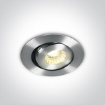 1W/3W LED įleidžiamas pakreipiamas &scaron;viestuvas, aliuminio sp., 3000K