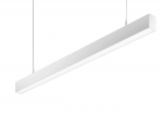 49W LED pakabinamas linijinis &scaron;viestuvas X-LINE SLIM L-DOWN, anoduoto aliuminio sp., 4000K, DALI