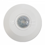 IR judesio daviklis, montuojamas ant lubų, 360&deg;, baltas