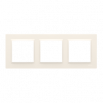Apdailos rėmelis, 3v, kreminis, Kontakt Simon, Simon10, CR3/41
