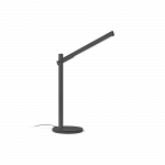 7,5W LED stalo &scaron;viestuvas PIVOT, juodas, 3000/4000/6000K, dimeriuojamas