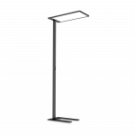 76W LED pastatomas &scaron;viestuvas COMFORT, juodas, 4000K, dimeriuojamas, su judesio/&scaron;viesos davikliu