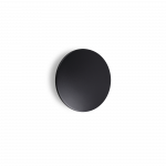 16W LED sieninis fasado &scaron;viestuvas PUNTO, juodas, 3000K, IP54