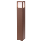 Pastatomas lauko &scaron;viestuvas BRICK, E27, rūdžių sp., IP54, 9645