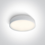 25W LED plafonas, baltas, 4000K