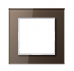 Apdailos rėmelis A CREATION, stiklinis, mocha sp.