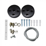 Linijinių &scaron;viestuvų pakabinamo montavimo rinkinys