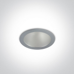 5W LED įleidžiamas &scaron;viestuvas, pilkas, 3000K