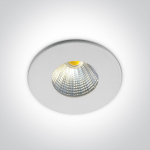 1W/3W LED įleidžiamas &scaron;viestuvas, baltas, 4000K