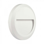 2W LED sieninis lauko &scaron;viestuvas, baltas, 3000K, IP65