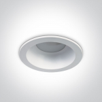 12W LED įleidžiamas &scaron;viestuvas, baltas, 4000K