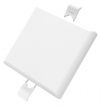 18W įleidžiama panelė FRAMELESS, 6000K, kvadratinė, balta