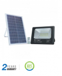 35W LED prožektorius su saulės baterija. 6000K (&scaron;altai balta)
