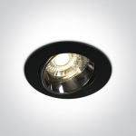 10W LED įleidžiamas pakreipiamas &scaron;viestuvas, juodas, 3000K