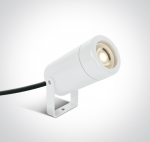 Įsmeigiamas sodo &scaron;viestuvas, GU10, baltas, IP65