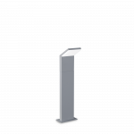 9W LED pastatomas lauko &scaron;viestuvas STYLE, pilkas, 3000K, IP54