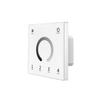 4 zonų, vienos spalvos LED juostų valdiklis OPTONICA, DMX512, RF 2.4GHz