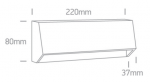4W LED sieninis &scaron;viestuvas, antracito sp., 2700/3300/4000K, IP65, 67386C/AN/V