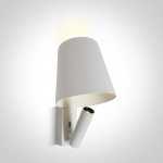 3W LED sieninis &scaron;viestuvas- skaitymo lempa, baltas, 3000K