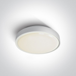 24W LED plafonas, baltas, 3000K