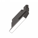 7W LED linijinis &scaron;viestuvas į magnetines sistemas EGO, juodas, 3000K, dimeriuojamas