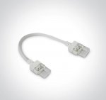 Kampinis sujungimas, skirtas hermetinei LED COB juostai