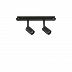 5W LED akcentinis &scaron;viestuvas į magnetines sistemas EGO, juodas, 3000K, dimeriuojamas
