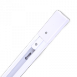 2m baltas bėgelis OPTONICA