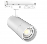 30W LED akcentinis &scaron;viestuvas į 3 fazių bėgelius OPTONICA, baltas, 3000/4000/5000K
