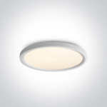 40W LED plafonas, baltas, 3000K